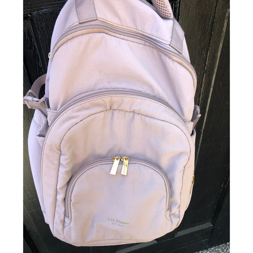 Isaac Mizrahi Viral Backpack Holds Stanley In Mauve